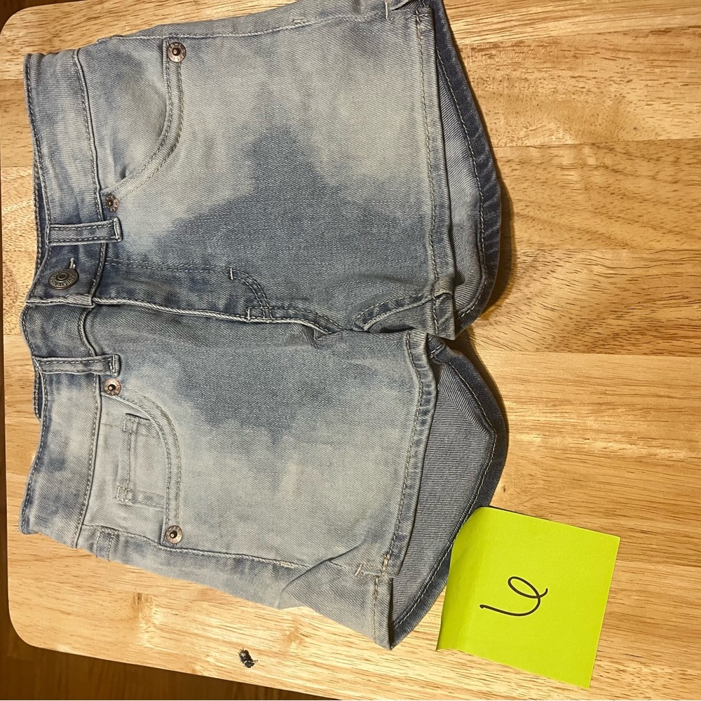 Levi's Kids Denim Shorts - Light Blue